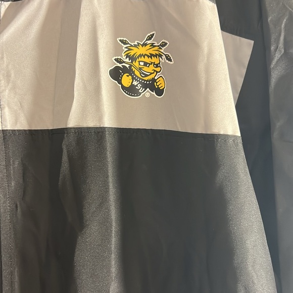 NEW Rivalry Threads 91 Wichita State Mens Black Jacket Windbreaker Size 2XL - Picture 3 of 5